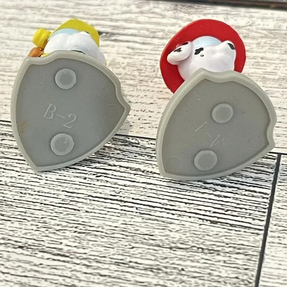 Paw Patrol 1” Figures Rubble And Marshall Viacom - Picture 7 of 7